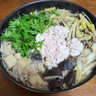 【お家鍋レシピ】鱈と白子の冬鍋